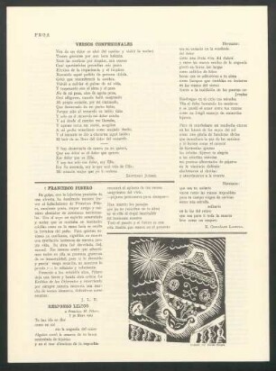 Grabado por Dorah Berges. : [sin título y sin firma, motivo: montgolfière]