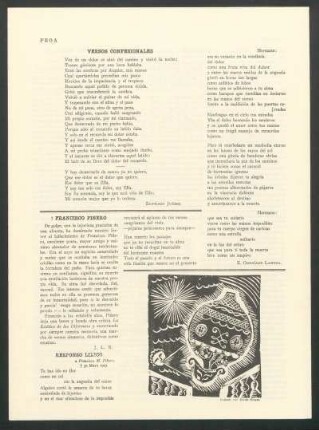 Grabado por Dorah Berges. : [sin título y sin firma, motivo: montgolfière]