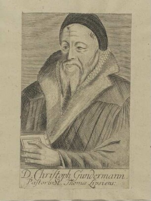 Bildnis des Christoph Gundermann