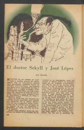 El doctor Sekyll y José López