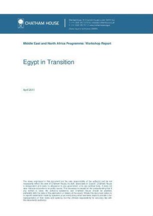 Egypt in transition