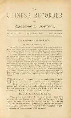 No. 11. November, 1897