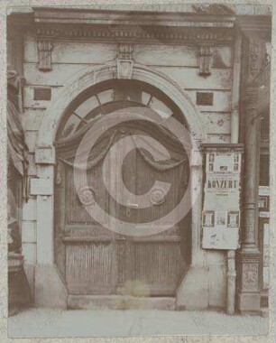 Portal von Bürgerhaus Ring 38 in Reichenbach