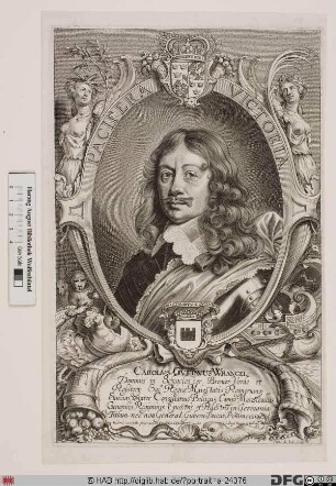 Bildnis Carl Gustaf Wrangel, 1651 Graf von Salmis