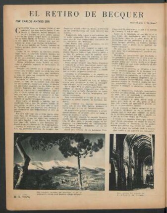 El retiro de Bécquer