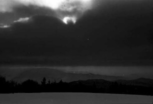 Kandel: Wolkenstimmung auf dem Kandel