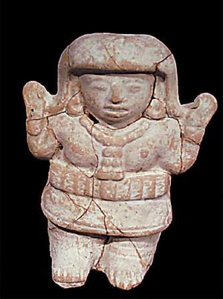 Figurine en argile