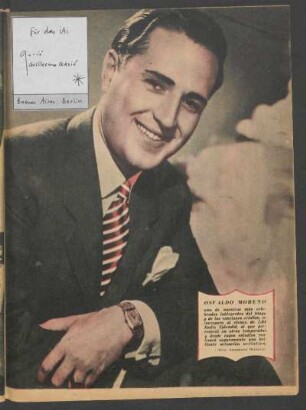 [Fotografía de] Osvaldo Moreno