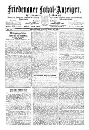 Nr. 115, 18.05.1915