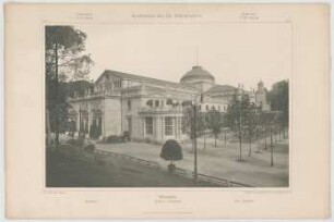 Thiersch, Friedrich von; Wiesbaden; Kurhaus - Kurhaus, Gartenseite