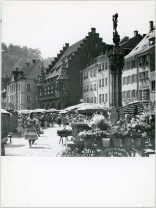 Markt auf dem Münsterplatz