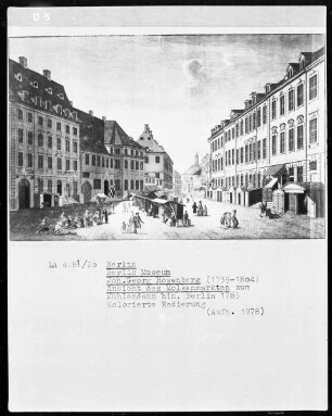 Berlin, Molkenmarkt zum Mühlendamm hin