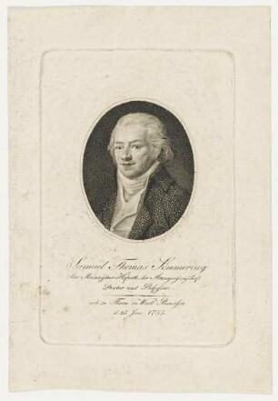 Bildnis des Samuel Thomas Sömmering