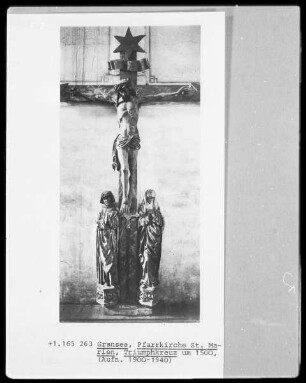 Überlebensgroßes Triumphkreuz