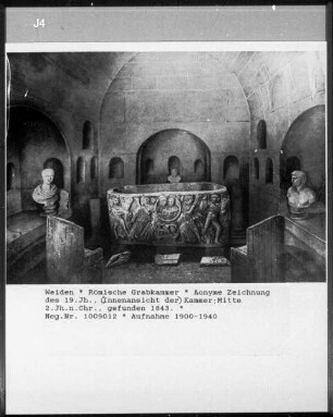 Weiden (Stadt Köln), römische Grabkammer (2. Jh. n. Chr.)