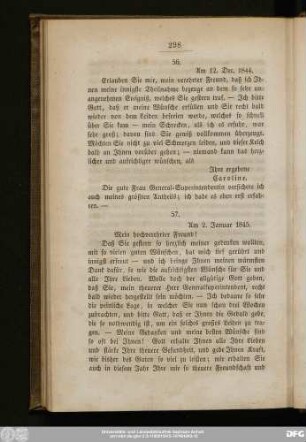 56. [Von der Herzogin Caroline v. S.-Gotha u. Altenburg]