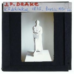 Drake, Karl Friedrich Schinkel, Entwurf für das Schinkel-Denkmal,Drake, Denkmal für Karl Friedrich Schinkel