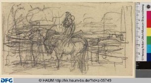 Reiter in Landschaft