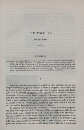 Capitolo XI. Di Giove.