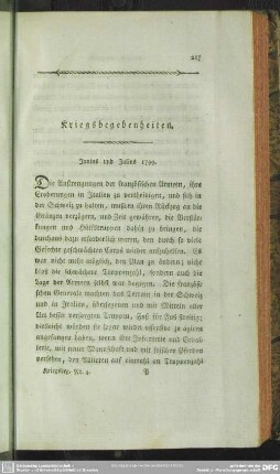 Junius und Julius 1799