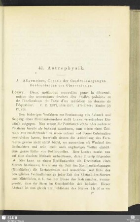 41. Astrophysik