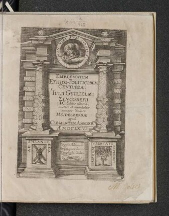 Emblematum Ethico-Politicorum Centuria