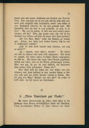 37-63, 6. "Mein Vaterland gut Nacht!" - 8. Deutschland über alles