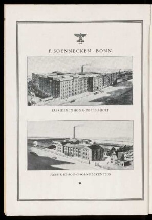 Fabriken in Bonn-Poppelsdorf, Fabrik in Bonn-Soenneckenfeld