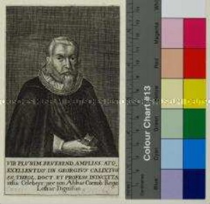 Porträt des evangelischen Theologen Georg Calixt
