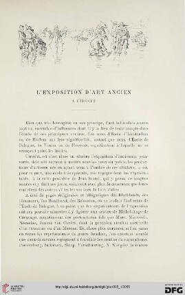 3. Pér. 13.1895: L' exposition d'art ancien à Utrecht