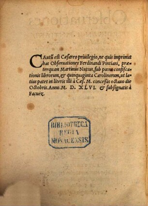 Observationes in loca obscura historiae natur. Cai. Plinii