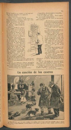 La canción de los caseros - [Viñeta cómica]