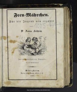 Feen-Mährchen : für die Jugend neu erzählt