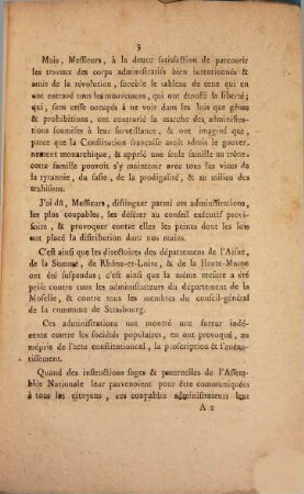 Compte rendu à l'Assemblée Nationale