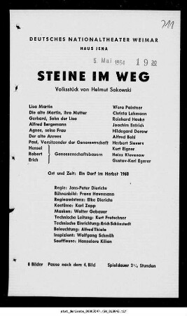 Steine im Weg