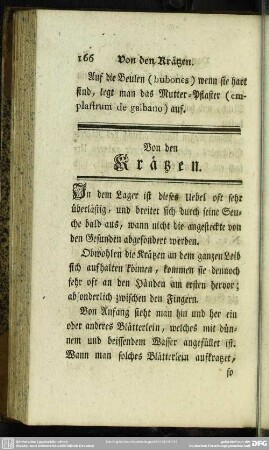 Von den Krätzen