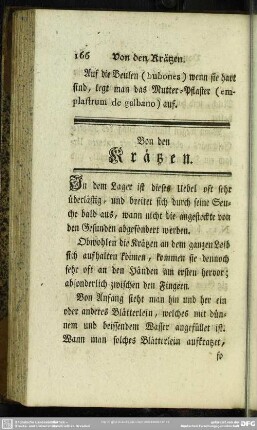 Von den Krätzen