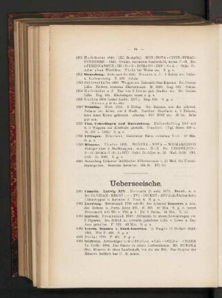 Ueberseeische.