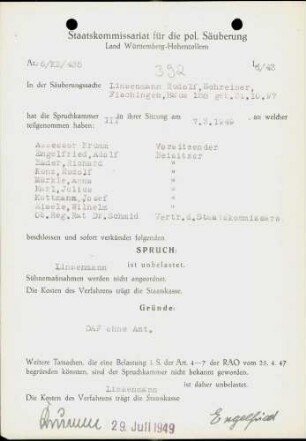 Linsenmann, Rudolf