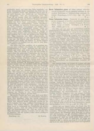 268-271 [Rezension] Novum Testamentum graece ad fidem testium vetustissimorum recognovit necnon variantes lectiones ex editionibus Elzeviriana et Tischendorfiana