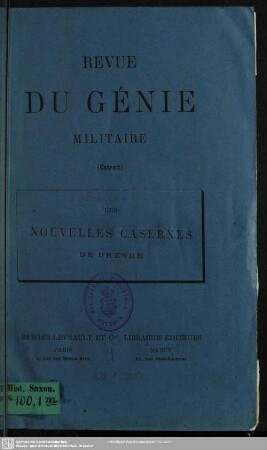 Les nouvelles casernes de Dresde