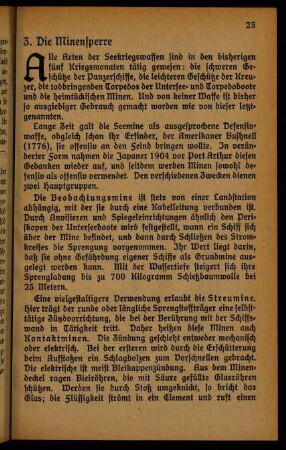 23-35, 3. Die Minensperre