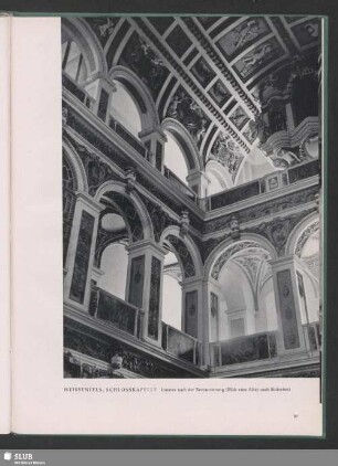 Weissenfels, Schlosskapelle, Inneres nach der Restaurierung