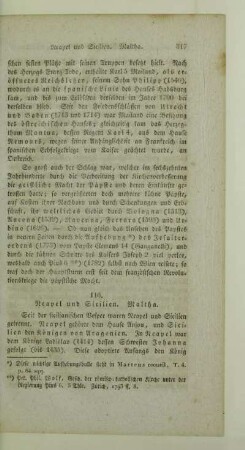 116. Neapel und Sicilien. Maltha