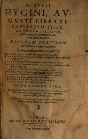 Opera : Fabulae