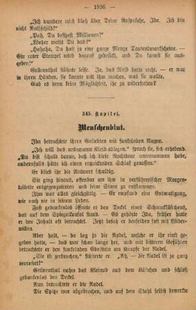 345. Kapitel. Menschenblut