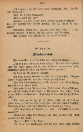 345. Kapitel. Menschenblut