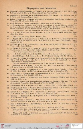 Biographien und Memoiren (Nr. 48-88)