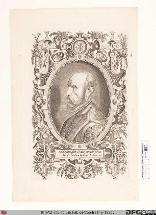 Bildnis Abraham Ortelius