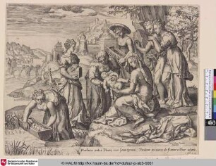 [Moses wird von der Tochter des Pharao gefunden; Moses Found by the Daughter of Pharao]